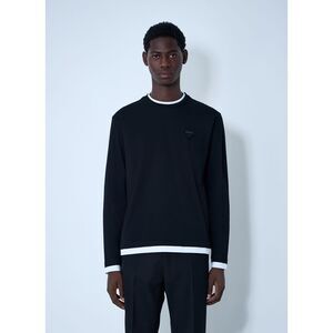 Prada Men Logo Motif T-Shirt